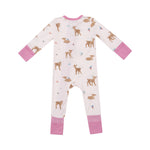 Soft Deer 2 Way Zipper Romper