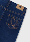 Girls Dark Wash Jeggings