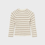 Stripe Mockneck Sweater