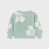 Jade Flower Sweater