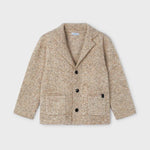 Almond Knit Blazer