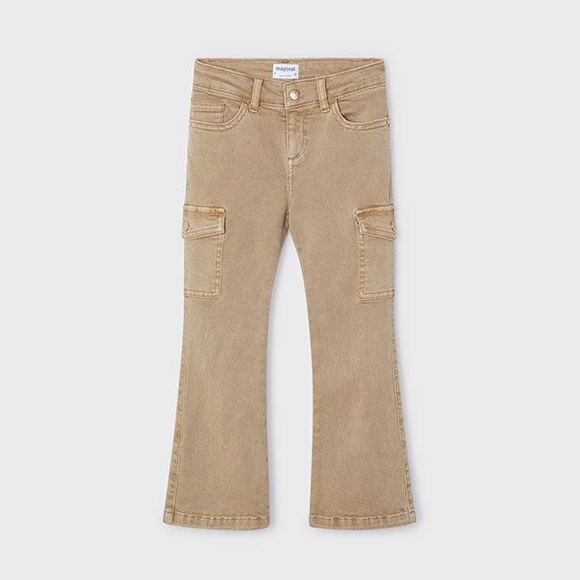 Flared Cargo Pants