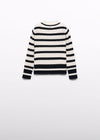 Knit Striped Turtleneck