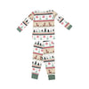 Reindeer Fair Isle Long Sleeve Pajamas