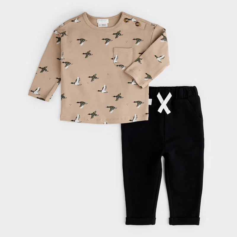 Mallard Print Outfit Set