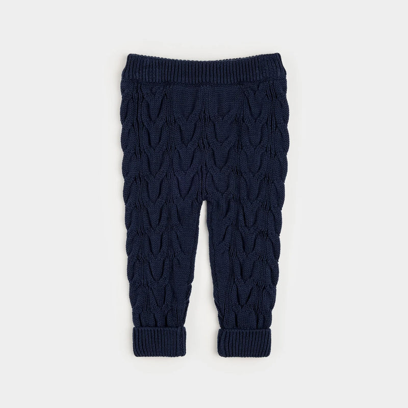 Dress Blues Sweater Knit Leggings