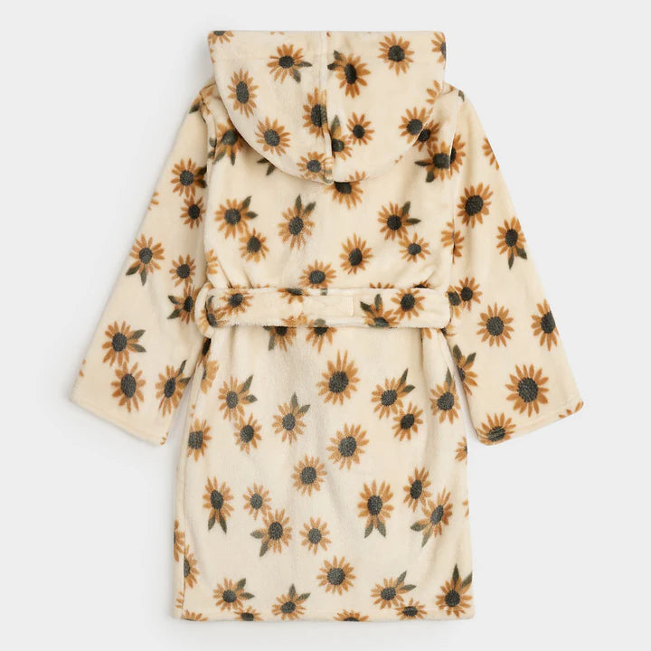 Sunflower Plush Robe