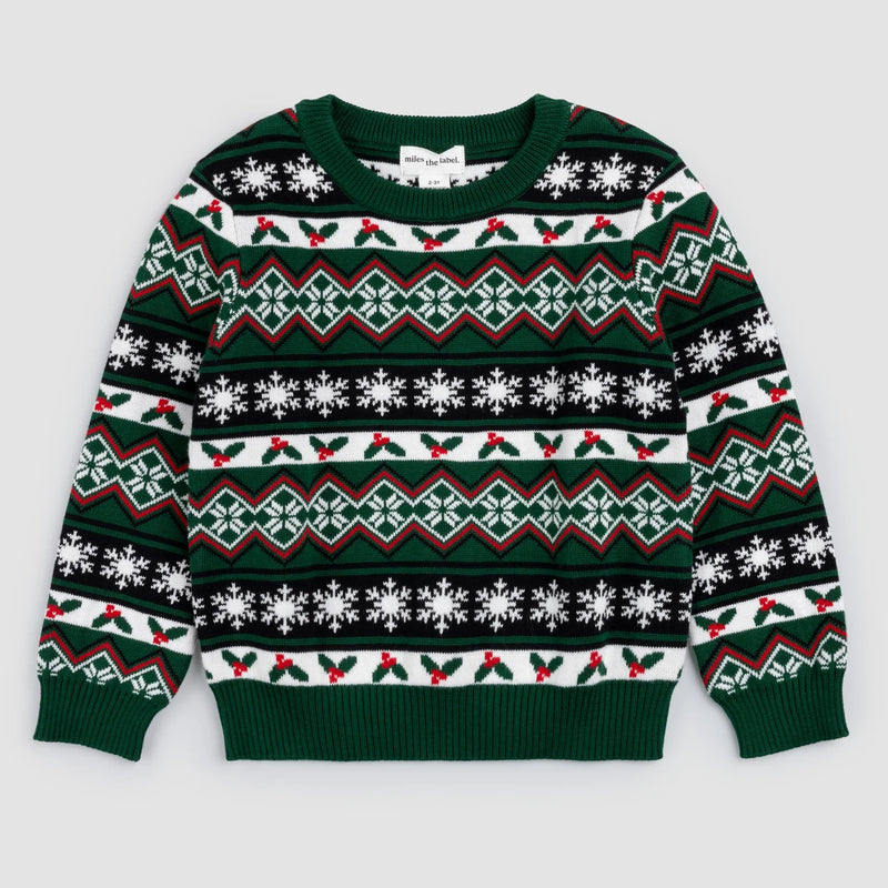 Cool Yule Fair Isle Jacquard Sweater