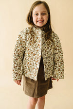 Daffodil Organic Quilted Button Jacket