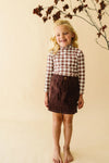 Plum Organic Tee and Corduroy Skirt Set