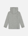 Gray Hooded T-shirt