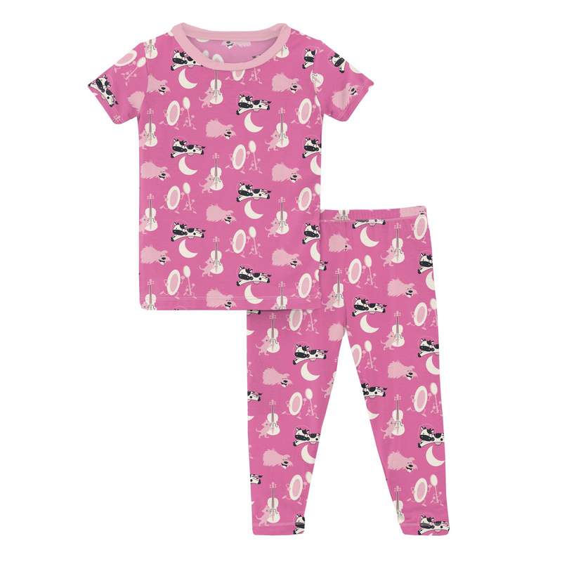 Tulip Hey Diddle Diddle Short Sleeve Pajama Set