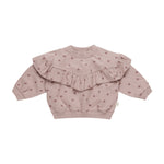 Ruffle Fleece Sweat Set|| Polka Dots