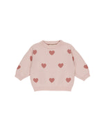 Relaxed Knit Set || Bubblegum Hearts