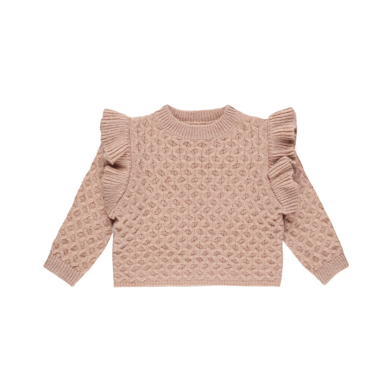 La Reina Sweater || Rose