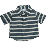 Stripe Linen Button Up Shirt *Online Exclusive*