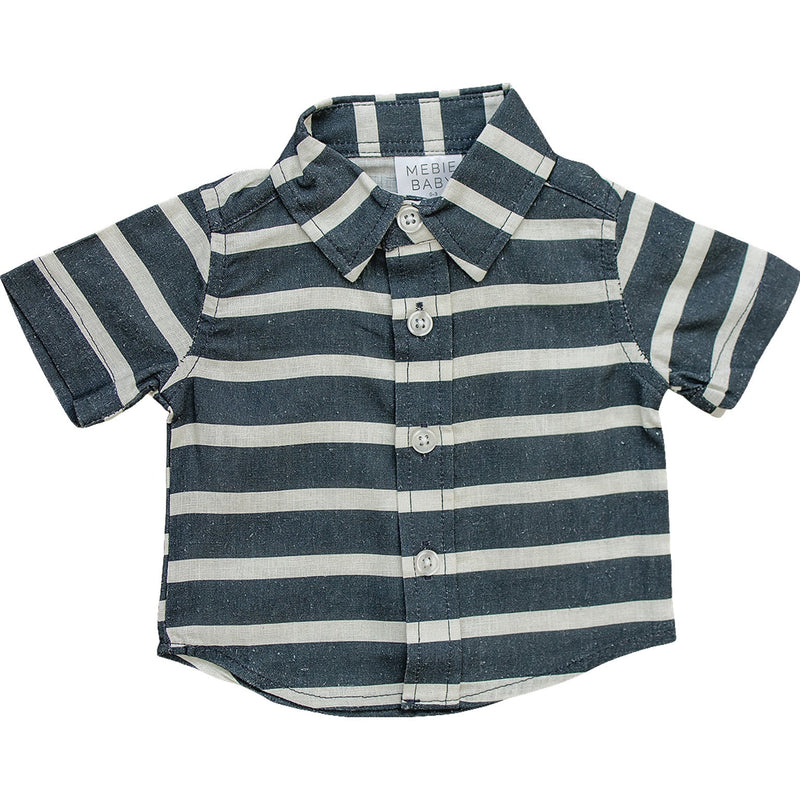 Stripe Linen Button Up Shirt *Online Exclusive*