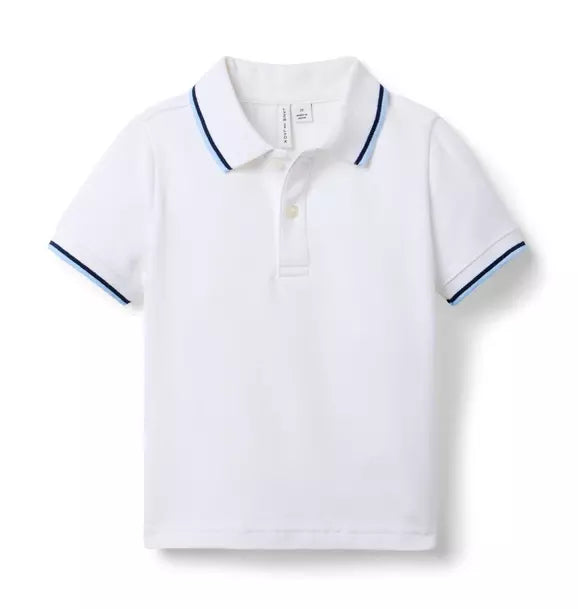 The Stripe Trim Polo