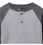 Raglan Sleeve Henley