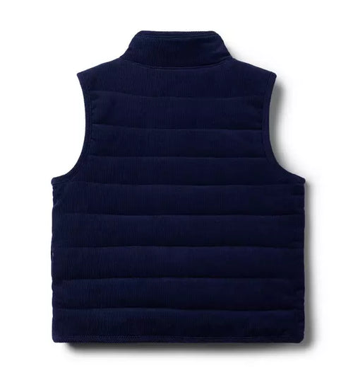 Marine Corduroy Vest