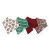 Copper Pearl Bandana Bib Set (4-pack)