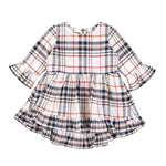 Homegrown Harvest Plaid Ruffle Tunic